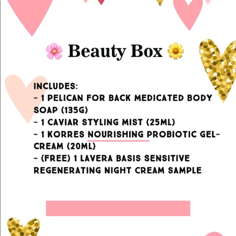 🌸 Beauty Box Sale 🌼
